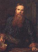 William Holman Hunt Self-Portrait oil painting artist